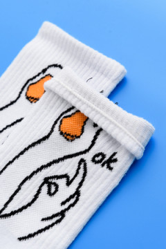 Носки высокие ГусьОк (набор 2 пары)