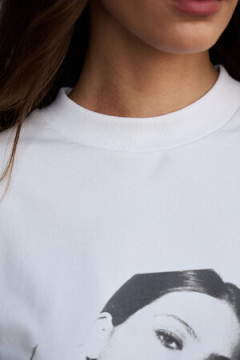 Лонгслив оверсайз с принтом