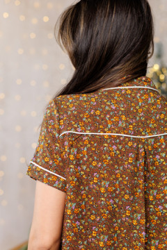 Пижама с шортами 228