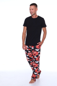 Пижама с брюками Дракон 1-054