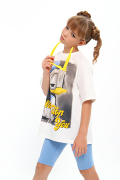 Костюм с велосипедками "Морячка" арт. КД-001-2