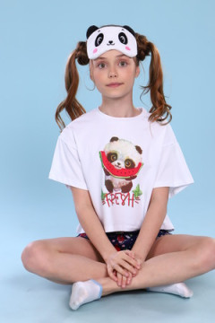 Пижама для девочки Арбуз арт.ПД-019-037