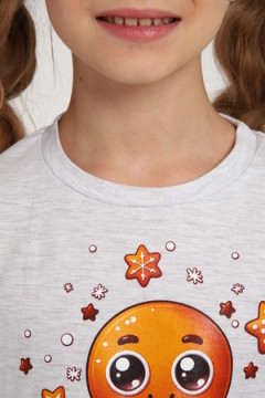 Пижама с шортами ПД-019-073 Кот Новый год