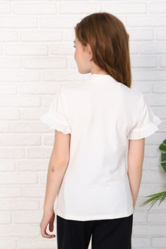 Блузка Сентябрина короткий рукав