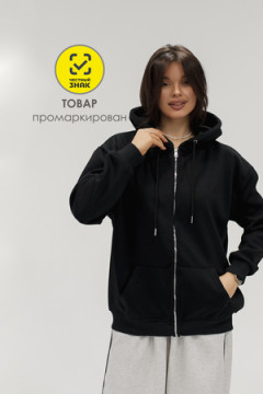 Худи на молнии с капюшоном