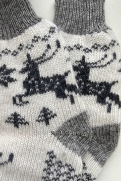 Носки шерстяные Лапландия