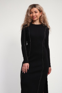 Платье кашкорсе со швом ПлЖ-01