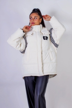 Куртка с капюшоном Оверсайз Евро-зима, демисезон арт. 2309