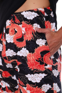 Пижама с брюками Дракон 1-054