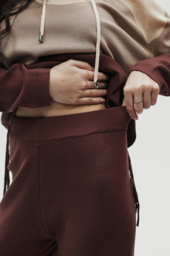 Костюм с брюками Вязаный Волна