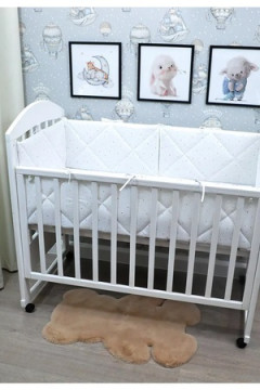 Бортик в кроватку для новорожденных стеганые