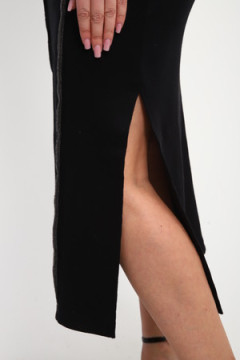 Платье кашкорсе со швом ПлЖ-01