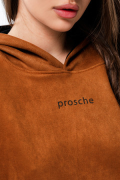 Свитшот 4 оверсайз короткий