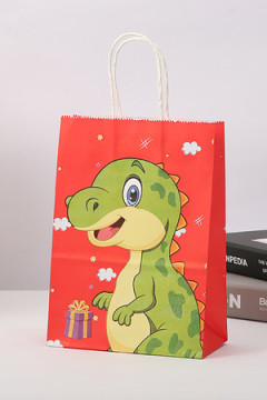 Набор крафт-пакетов подарочных на день рождения 3 шт