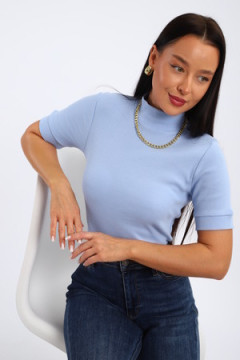 Водолазка с коротким рукавом 32105