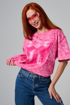 8594 футболка женская оверсайз