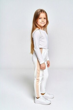 Детские брюки с лампасами 132-1