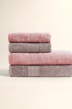 Полотенце махровое Ночь Нежна 50х90 (2), 70х140 (2) 4 шт