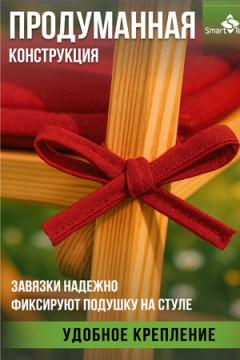 Подушка декоративная на стул Колорит (2 шт)