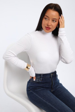 Водолазка женская с горлом теплая 32104