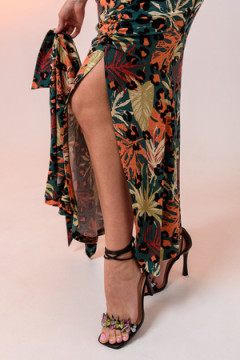 Костюм с юбкой 67110 тройка