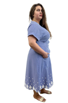 Халат Х-21 на пуговицах