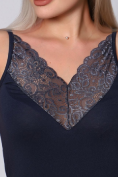 622 Пижама с кружевом