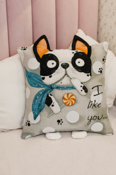 Наволочка декоративная декоративная Бульдог 45*45