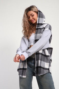 Рубашка толстовка на молнии женская РТЖКК-01