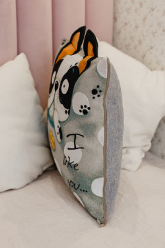 Наволочка декоративная декоративная Бульдог 45*45