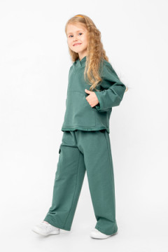 Костюм с брюками Мерлин Изумрудный
