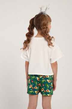 Пижама с шортами ПД-019-073 Кот Новый год