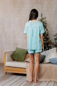 Пижама с шортами 228