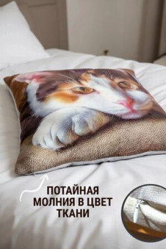 Наволочка декоративная декоративная Машка 3D