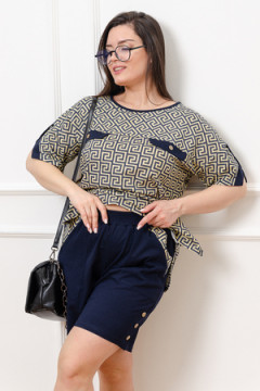 Костюм с шортами 8465