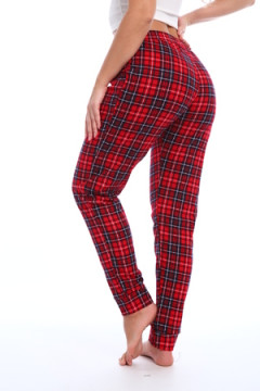 Брюки пижамные в клетку