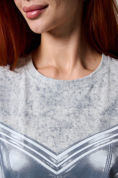 8594 футболка женская оверсайз