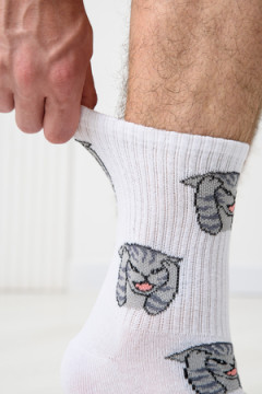 Носки стандарт Драматик кот (набор 2 пары)