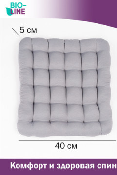Подушка для мебели Bio-Line с гречневой лузгой PSG25
