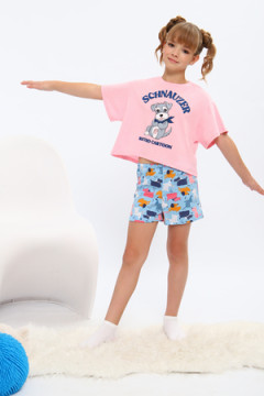 Пижама с шортами арт. ПД-019-081