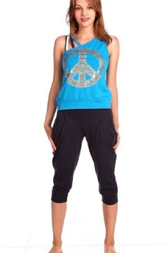 Костюм с бриджами и майкой 33