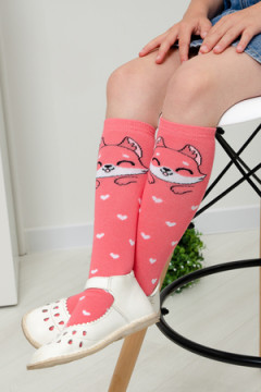 Детские гольфы Лисенок (набор 2 пары)