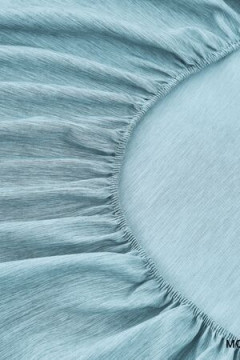 Простыня на резинке Страйп Меланж с высотой борта 25 см