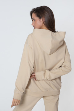 Худи оверсайз с капюшоном футер