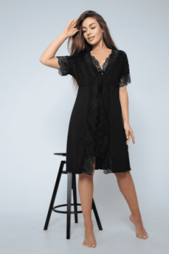 Пеньюар с сорочкой 13018