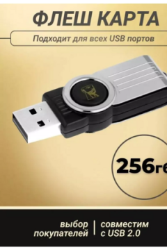 Флешка Кингстон USB 3.0 256 ГБ 60741