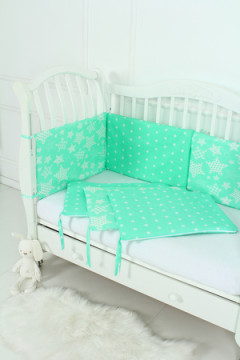 Бортик в кроватку Веселая мозаика
