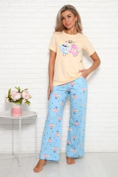 Пижама с брюками 1033