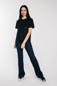 Футболка укороченная женская 53274