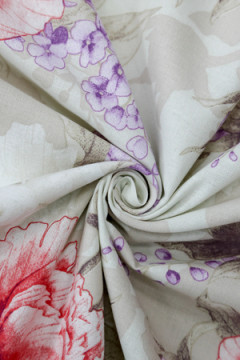 КПБ Перкаль компаньон Аврора 100% хлопок 110 г/м2, "Текстильная коллекция" книжка